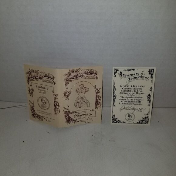 Bluebeary by Jan Hagara 1990 IN collectable CONDITION - Picture 6 of 12